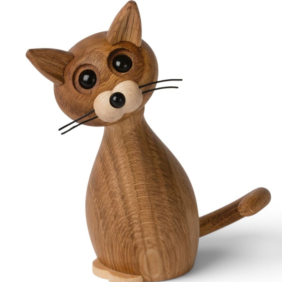 Inredning Spring Copenhagen Skulpturer & Dekorativa Accessoarer | Lucky The Cat Trafigur 15,9 Cm