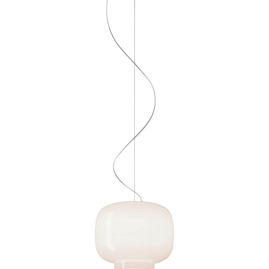 Belysning Foscarini Taklampor | Chouchin Bianco 3 Pendel, Led