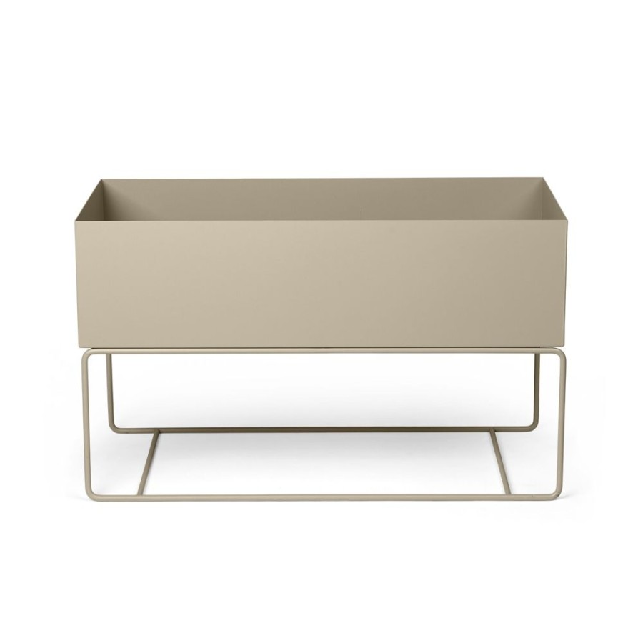 Inredning Ferm Living Odlingslador & Utekrukor | Plant Box Large Blomlada, Cashmere