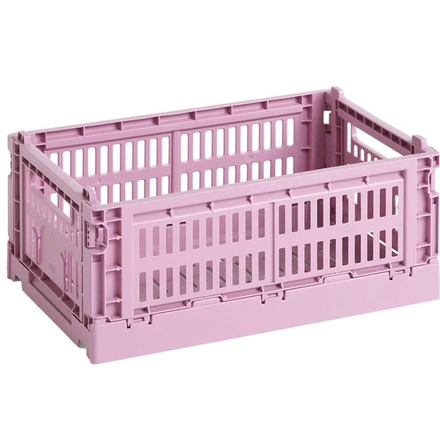 Inredning HAY Boxar & Askar | Colour Crate Forvaringslada S 17X26,5 Cm, Dusty Rose