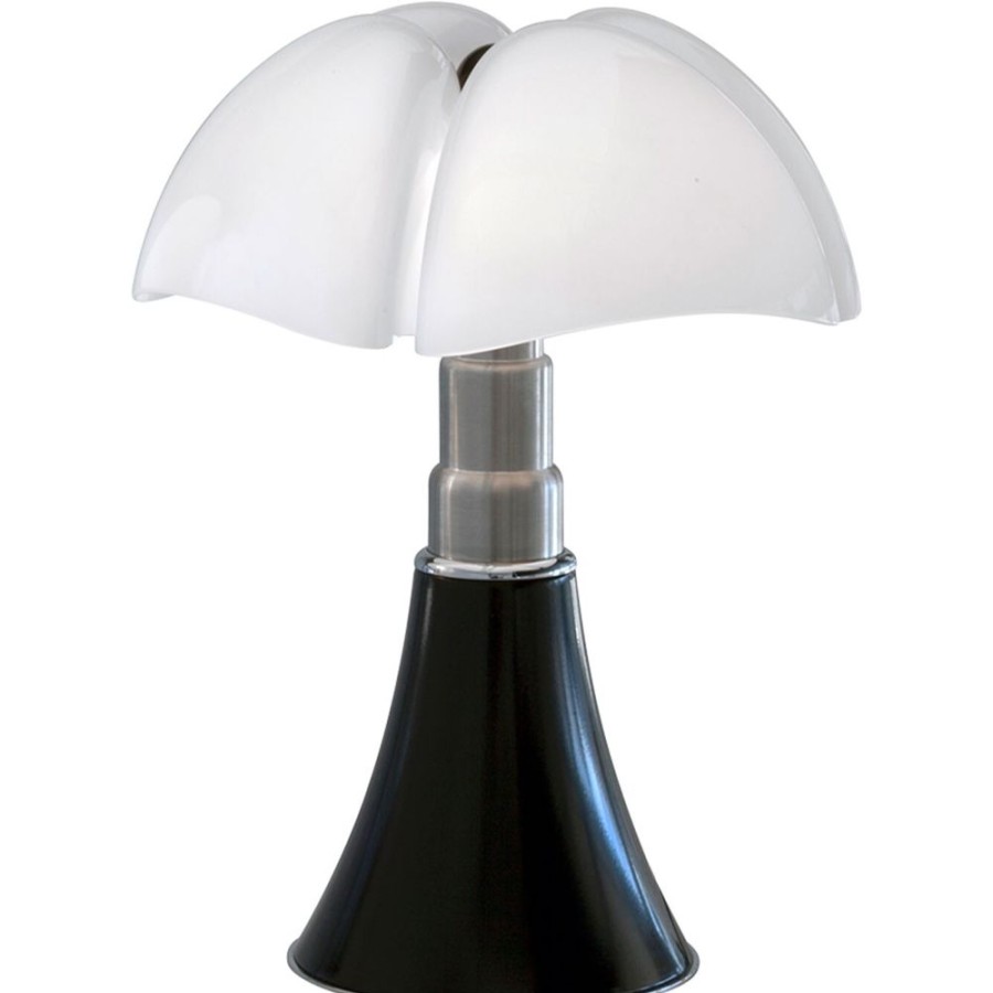 Belysning Martinelli Luce Bordslampor | Pipistrello Mini Bordslampa Led, Morkbrun