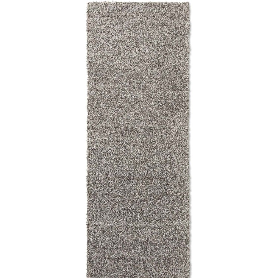 Mattor Ferm Living Plastmattor | Slub Boucle Matta Charcoal, 80X200 Cm