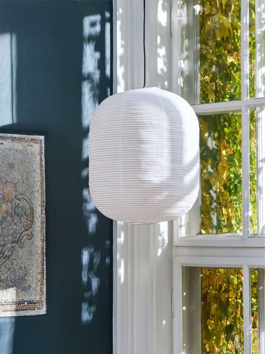 Belysning HAY Lampskarmar | Rice Paper Lampskarm Classic White, Oblong