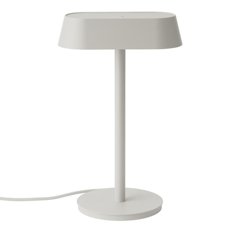 Belysning Muuto Bordslampor | Linear Bordslampa, Gra