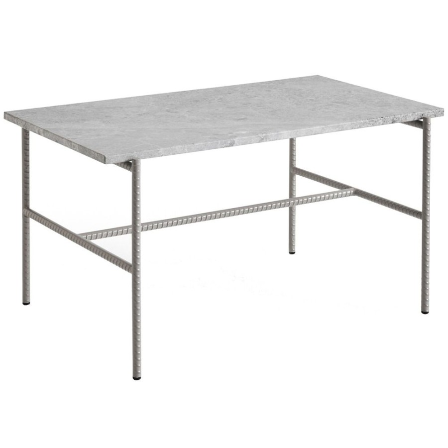 Mobler HAY Soffbord | Rebar Soffbord 49X80 Cm, Fossil Grey