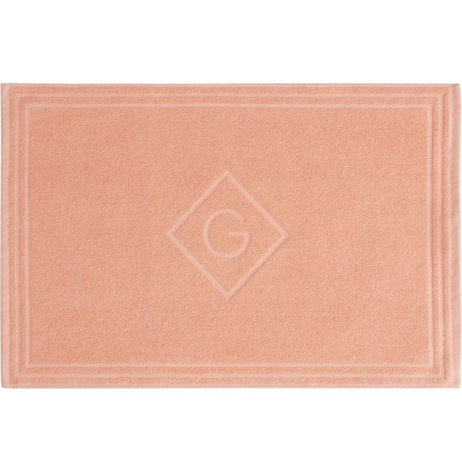 Inredning Gant Home Badrumstextilier | G Duschmatta 50X80 Cm, Apricot Dream