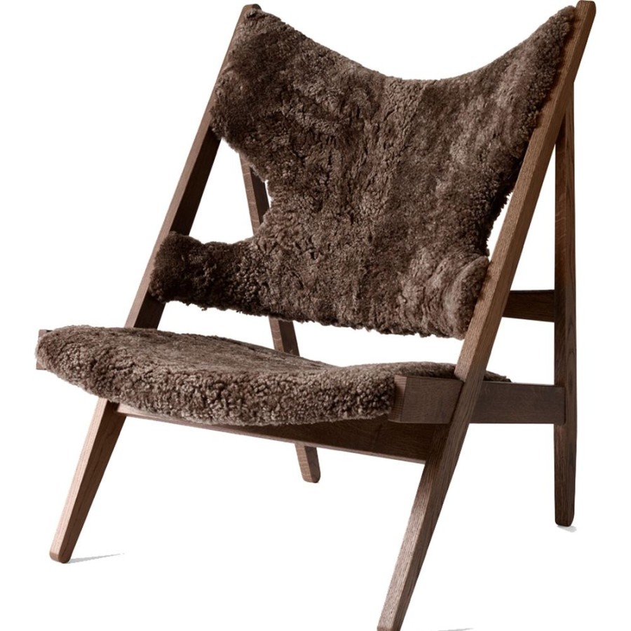 Mobler Audo Copenhagen Fatoljer | Knitting Loungestol, Morkbetsad Ek/Drake 20