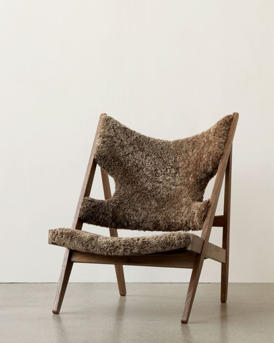 Mobler Audo Copenhagen Fatoljer | Knitting Loungestol, Morkbetsad Ek/Drake 20