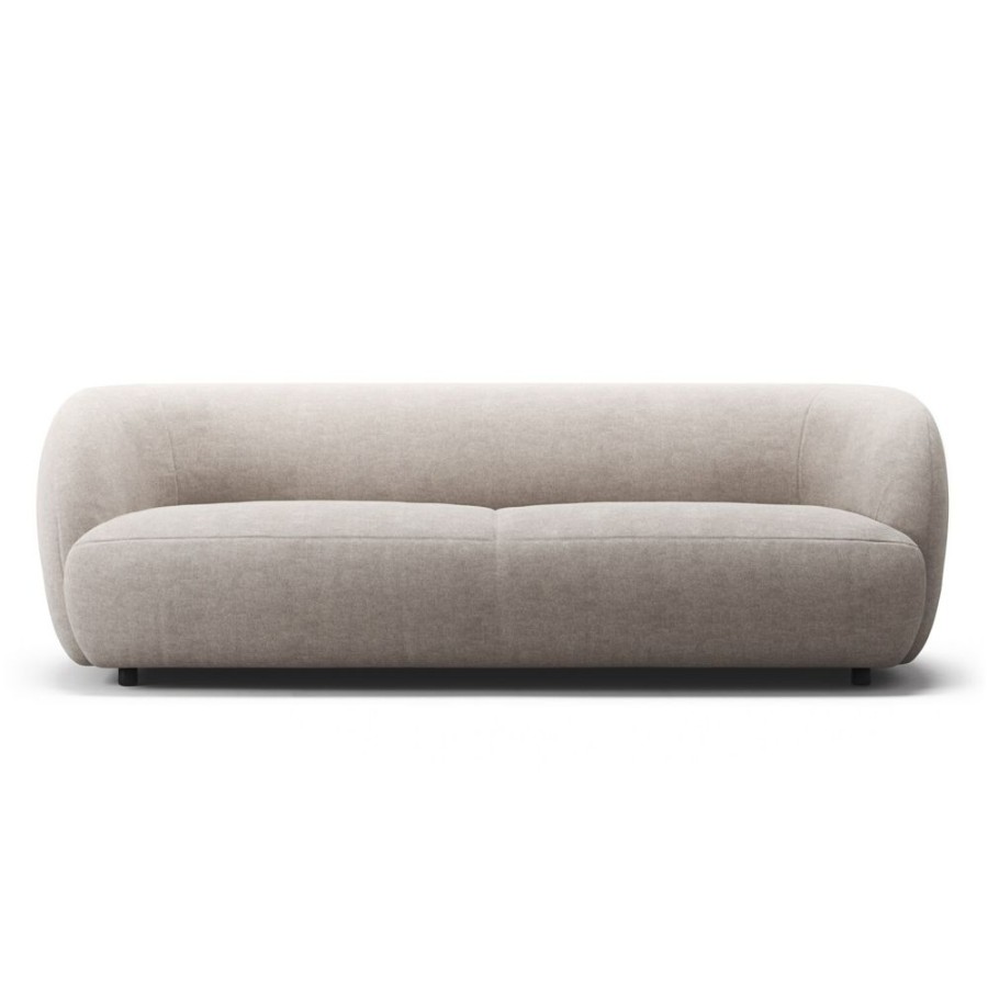 Mobler Decotique 3-Sitssoffor | Atelier Soffa 3-Sits Micro Chenille, Sandshell Beige