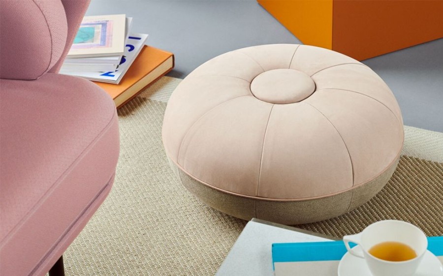 Mobler Fritz Hansen Sittpuffar | Pouf Sittpuff Small, Ultramarine