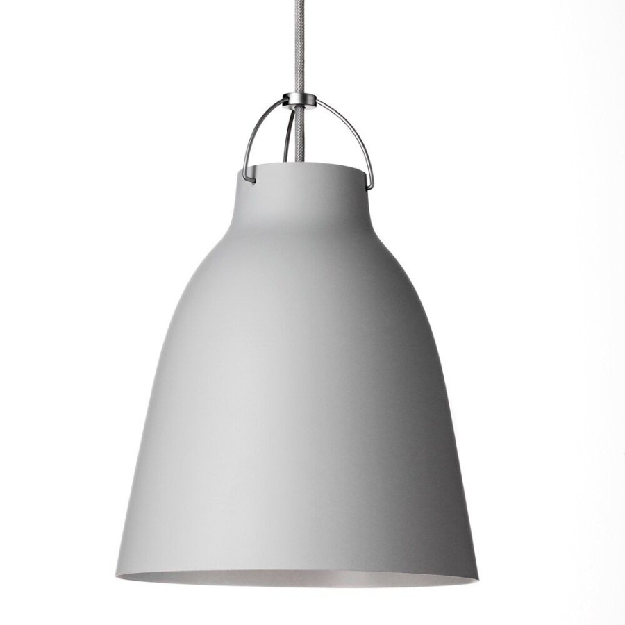 Belysning Fritz Hansen Taklampor | Caravaggio Taklampa P2, Sladd 3 M, Matt Ljusgra