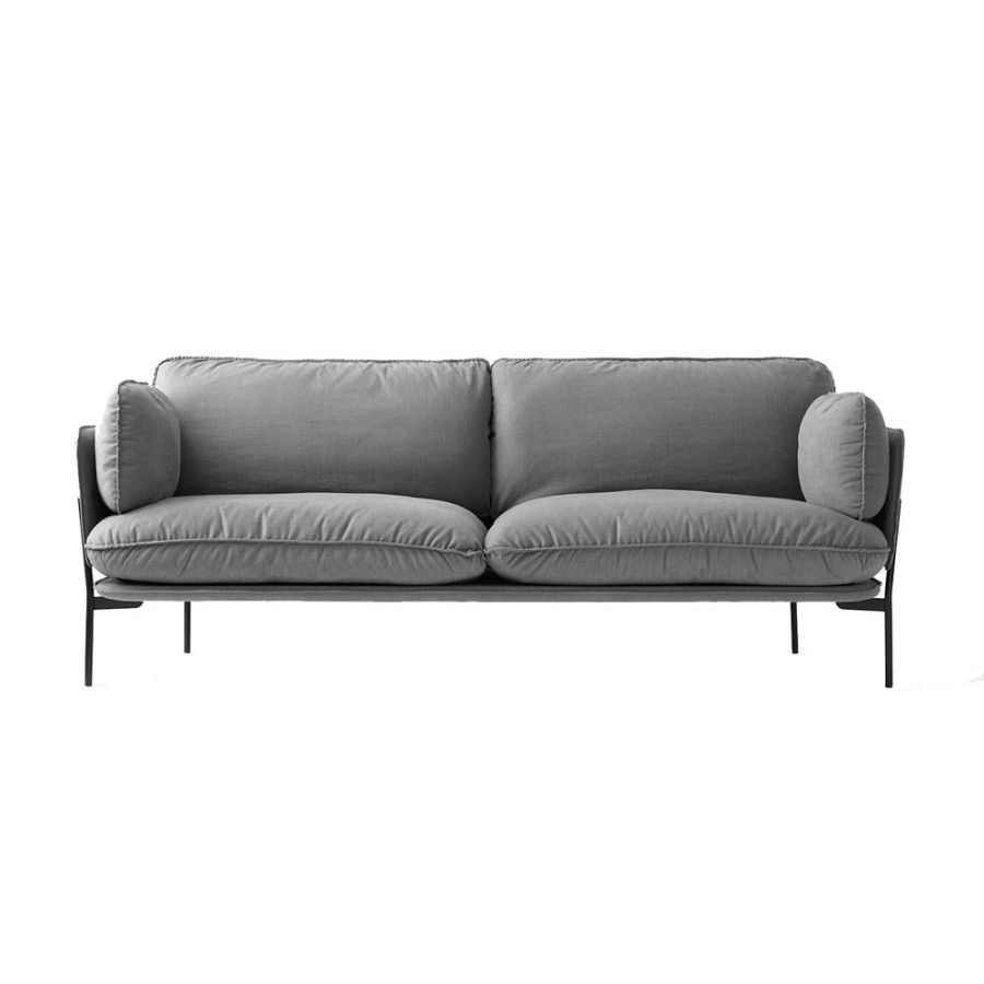 Mobler &Tradition 3-Sitssoffor | Cloud Soffa 3-Sits, Svarta Ben / Hot Madison 724