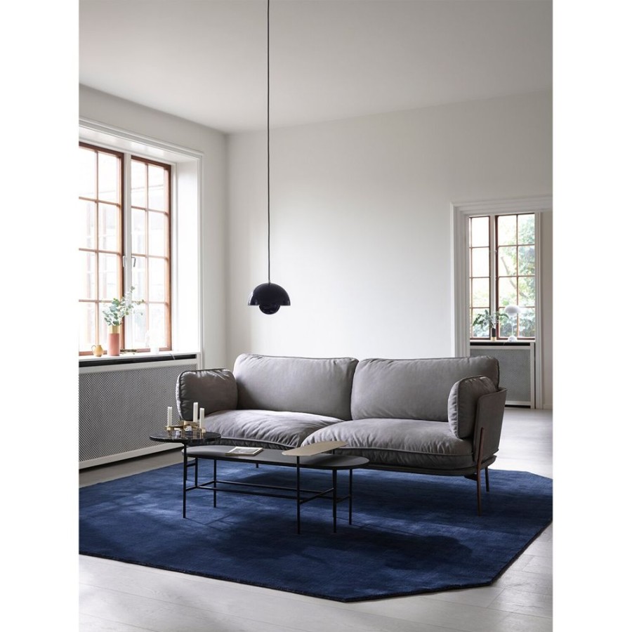 Mobler &Tradition 3-Sitssoffor | Cloud Soffa 3-Sits, Svarta Ben / Hot Madison 724