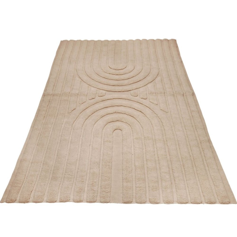 Mattor Classic Collection Ullmattor | Curve Matta 200X300 Cm, Natural Beige