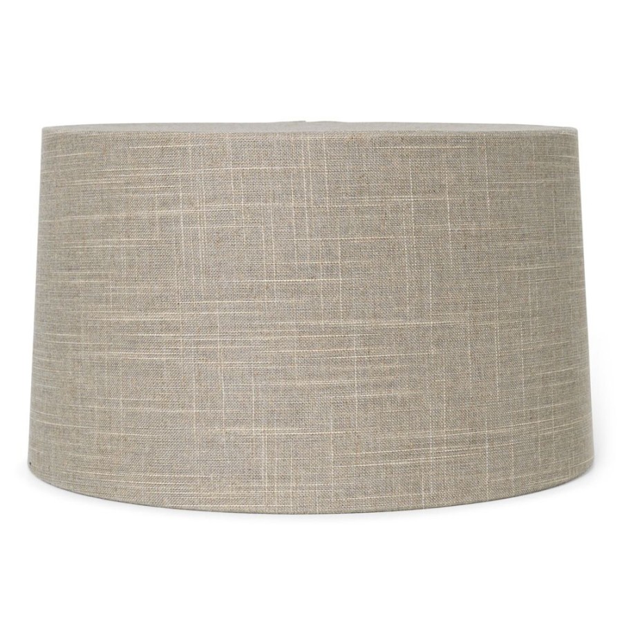 Belysning Ferm Living Lampskarmar | Eclipse Short Lampskarm O33X18,5 Cm, Sand