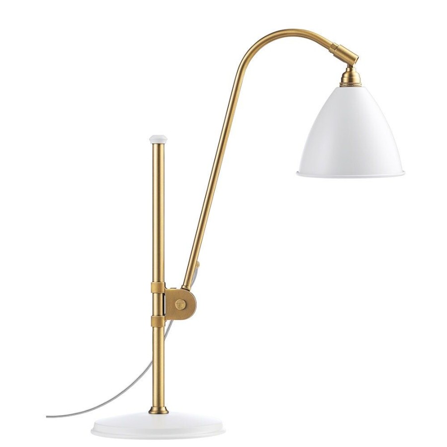 Belysning GUBI Bordslampor | Bestlite Bl1 Bordslampa, Massing/Vit