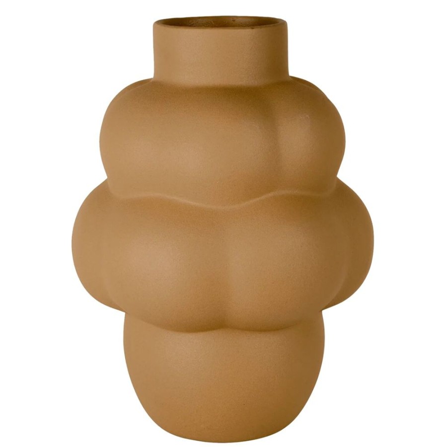 Inredning Louise Roe Vaser | Balloon 04 Petit Vas 22 Cm, Sanded Ocker