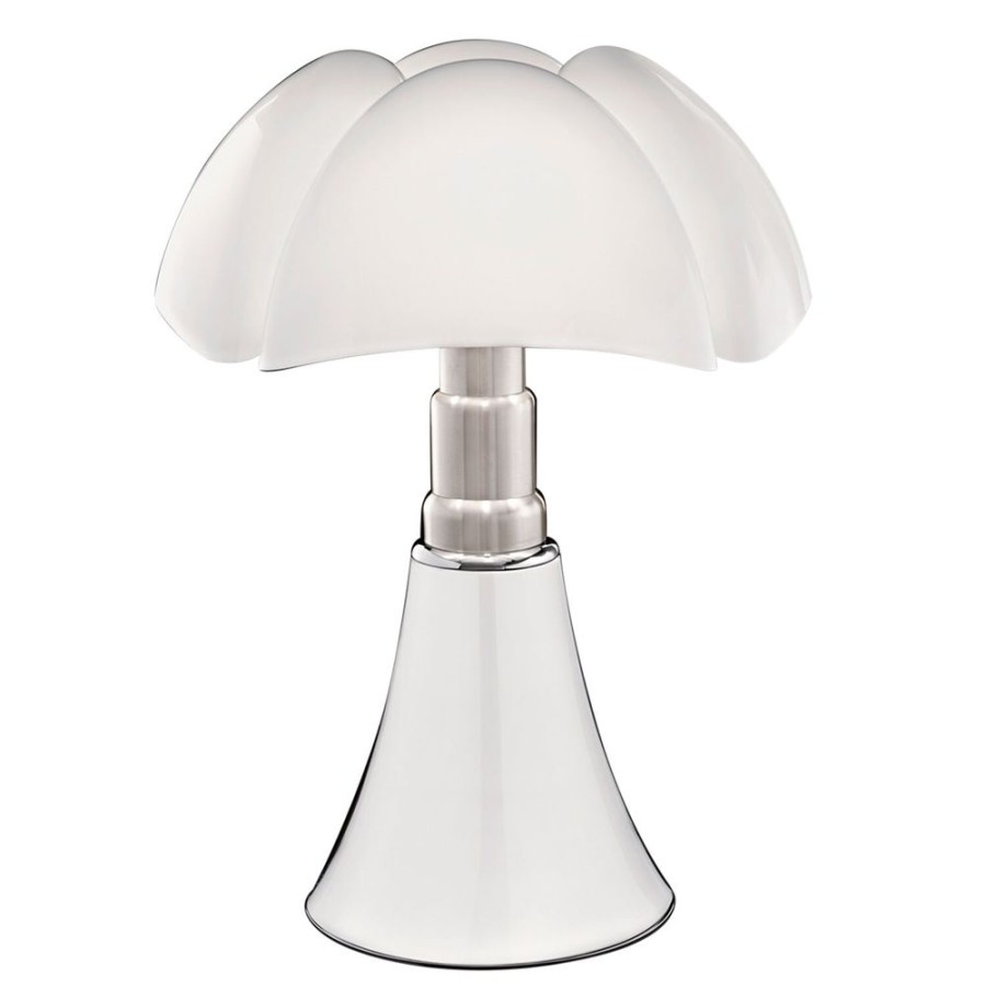 Belysning Martinelli Luce Bordslampor | Pipistrello Medium Bordslampa, Vit