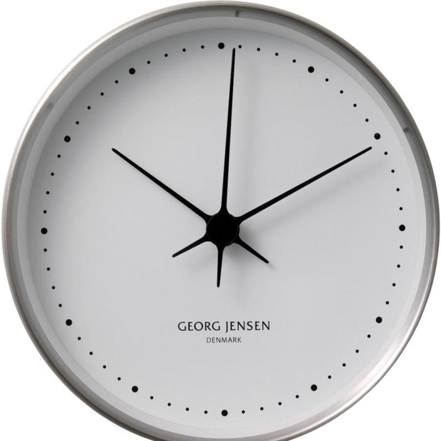 Inredning Georg Jensen Vaggklockor | Koppel Vaggklocka 10 Cm, Rostfritt Stal