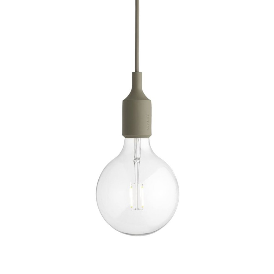 Belysning Muuto Taklampor | E27 Taklampa, Olive