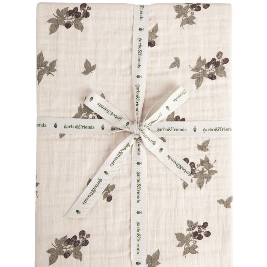 Textil Garbo & Friends Underlakan | Blackberry Muslin Dra-Pa-Lakan, 90X200