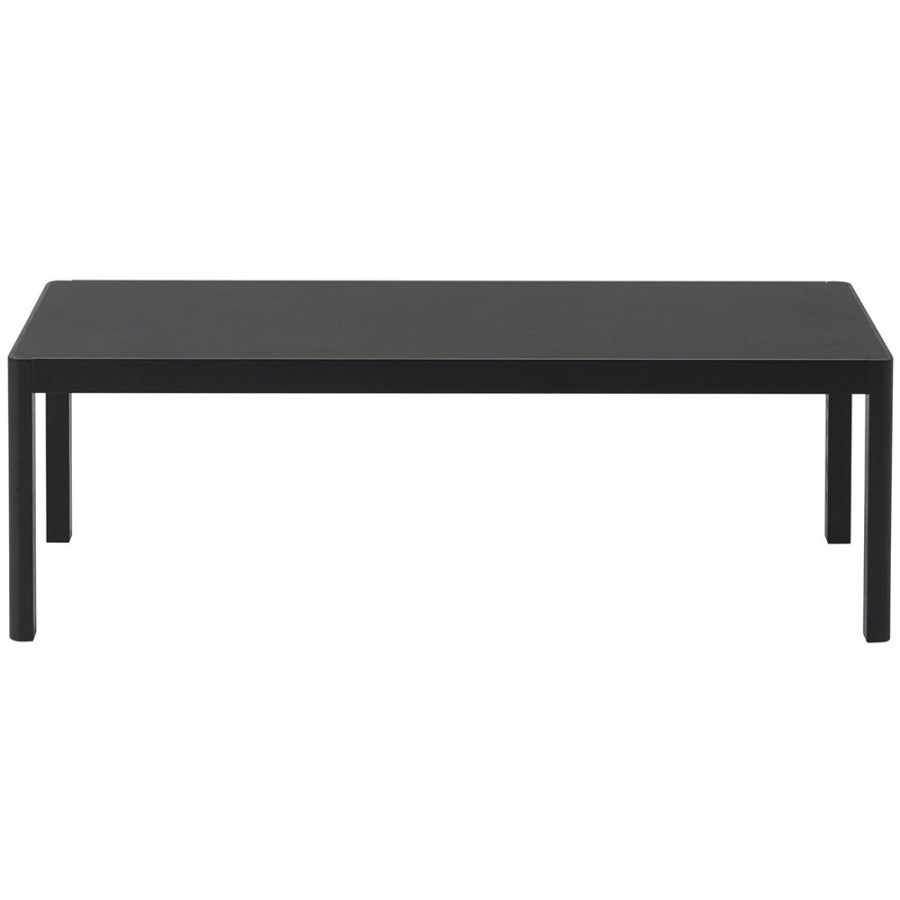 Mobler Muuto Soffbord | Workshop Soffbord 43X120 Cm, Svart