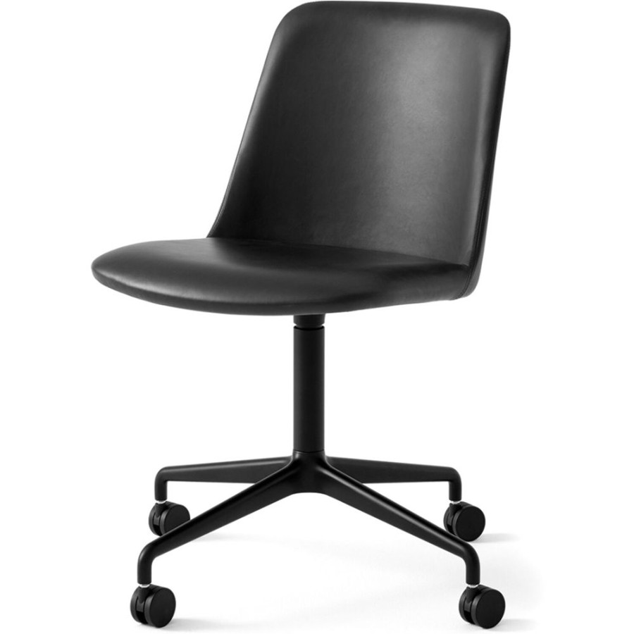 Mobler &Tradition Kontorsstolar | Rely Stolhw23 Swivel, Svart / Silk 0842