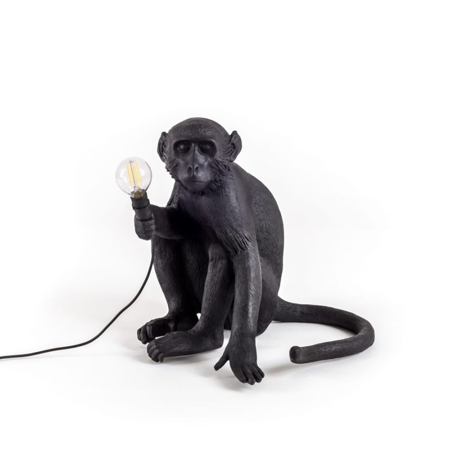 Belysning Seletti Utebelysning | Monkey Lamp Outdoor Sitting, Svart