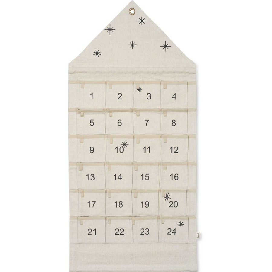 Inredning Ferm Living Juldekorationer | Star Julkalender, Sand