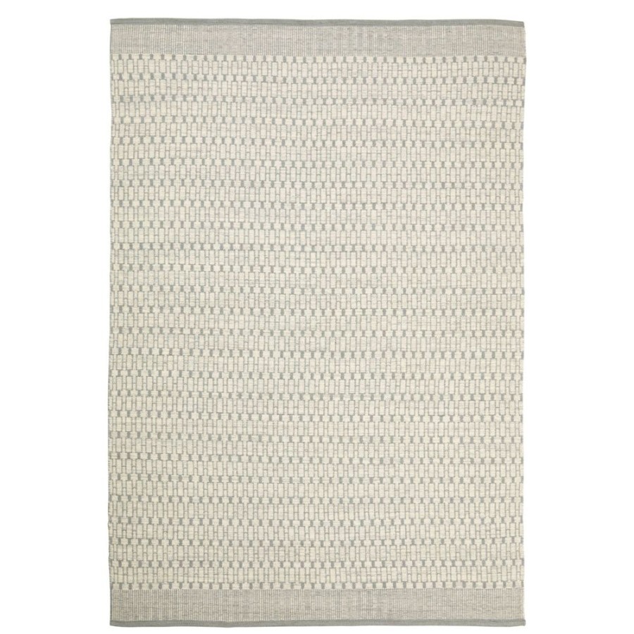 Mattor Chhatwal & Jonsson Viskosmattor & Polyestermattor | Dhurry Wool Mahi Matta 170X240 Cm, Off White/Light Grey