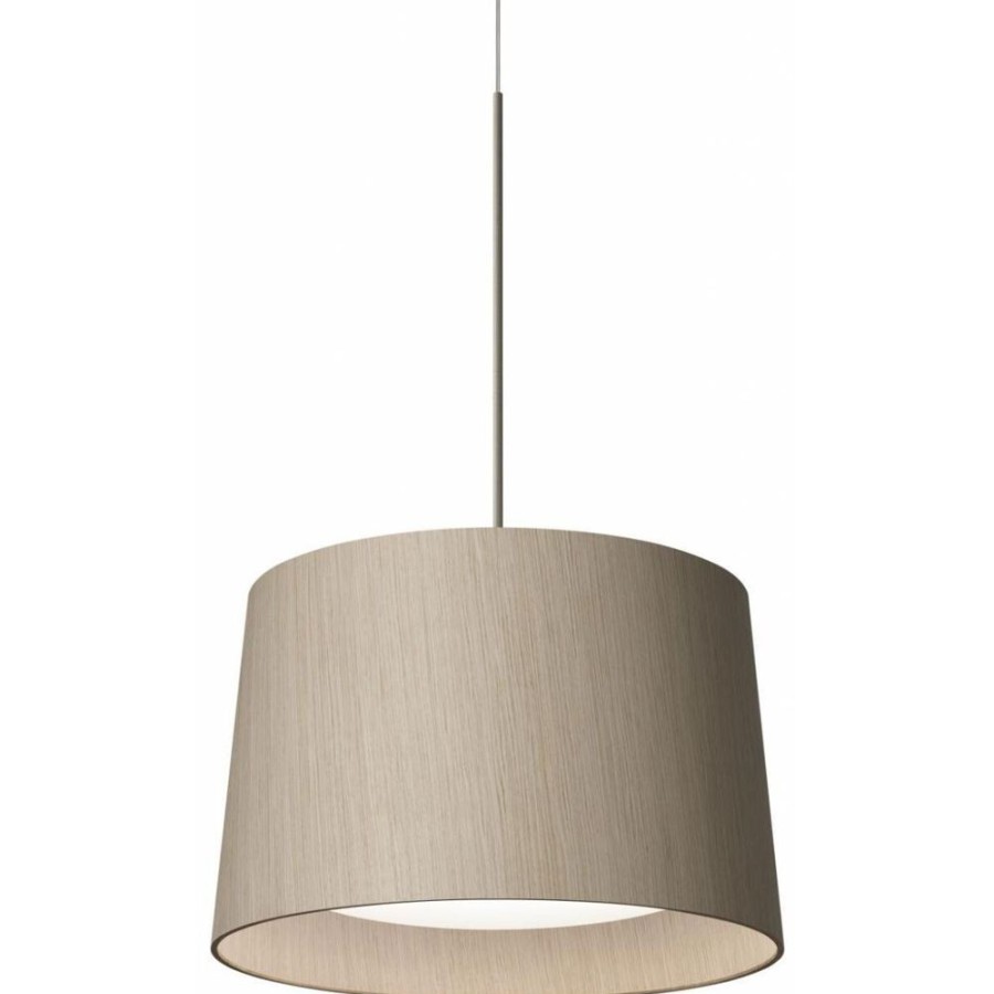 Belysning Foscarini Taklampor | Twiggy Wood Pendel Mylight, Greige