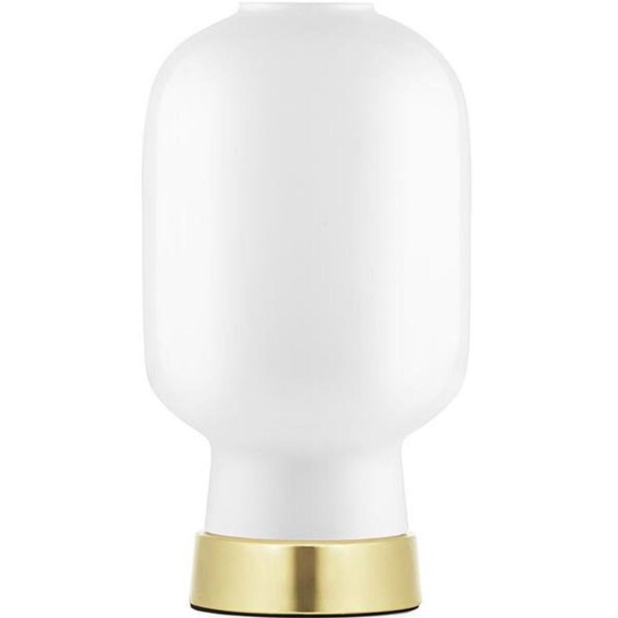 Belysning Normann Copenhagen Bordslampor | Amp Bordslampa, Vit / Massing