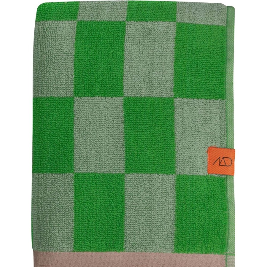 Textil Mette Ditmer Handdukar & Badlakan | Retro Handduk 50X90 Cm, Classic Green