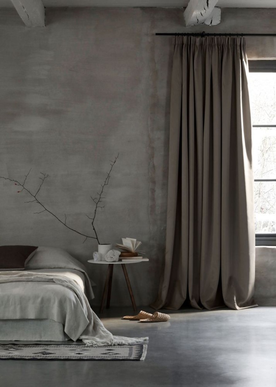 Textil Mimou Gardiner | Morklaggande Hotellgardin Dubbel Bredd, Greige, 290X290 Cm