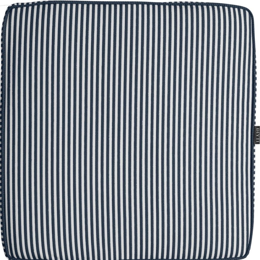 Textil DIYTI Dynor | Narrow Stripe Dyna 45X45 Cm Marinbla