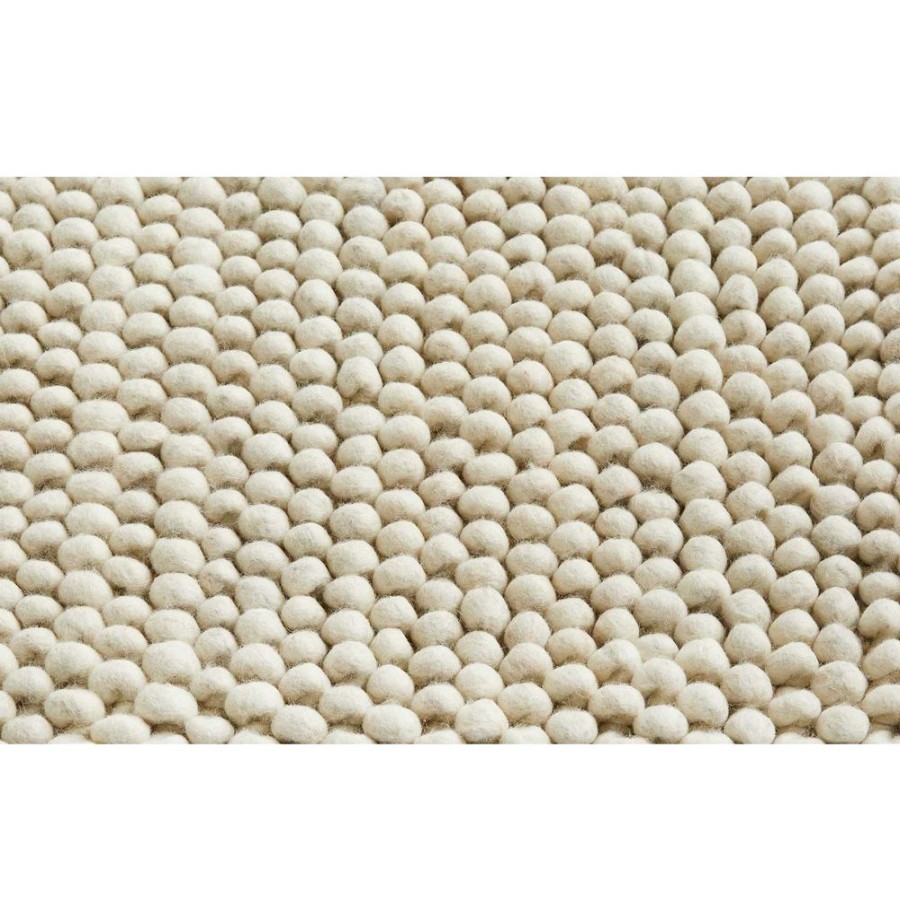 Mattor HAY Ullmattor | Peas Matta, 140X200 Cm / Cream