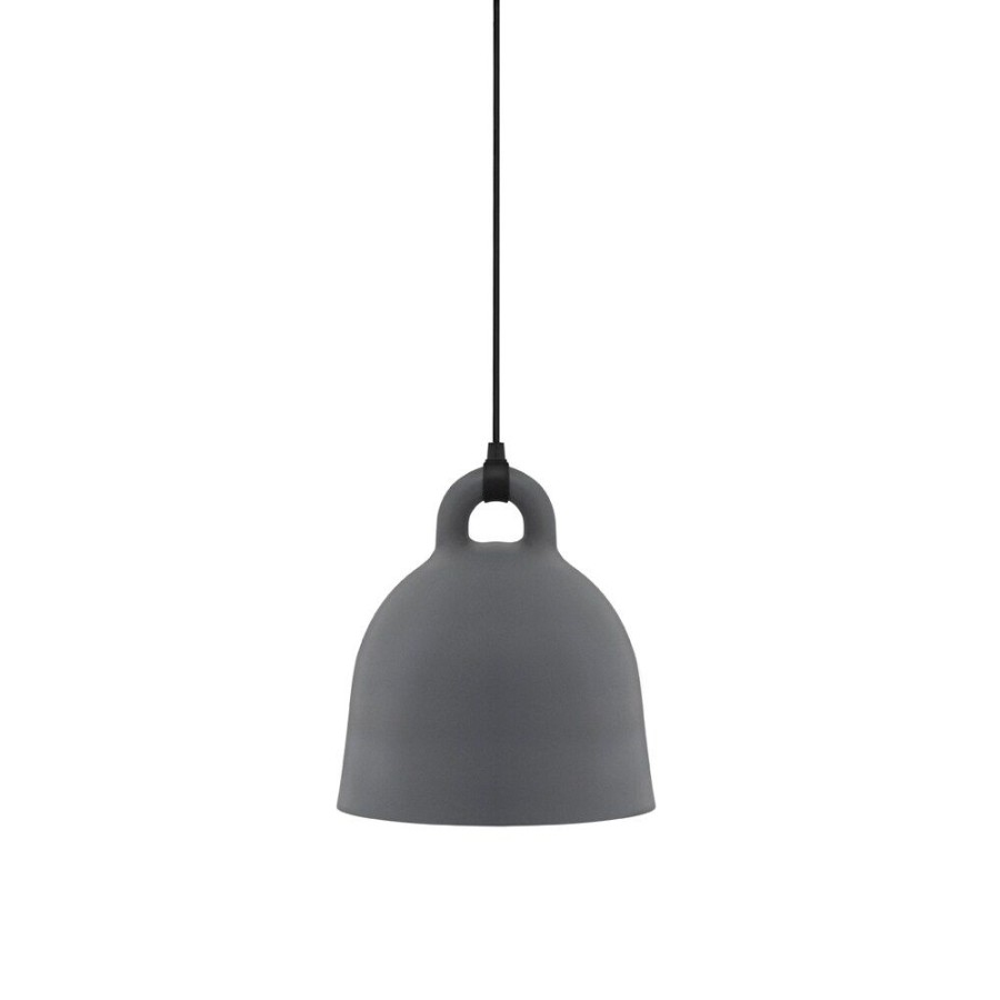 Belysning Normann Copenhagen Taklampor | Bell Pendel 350 Mm, Gra