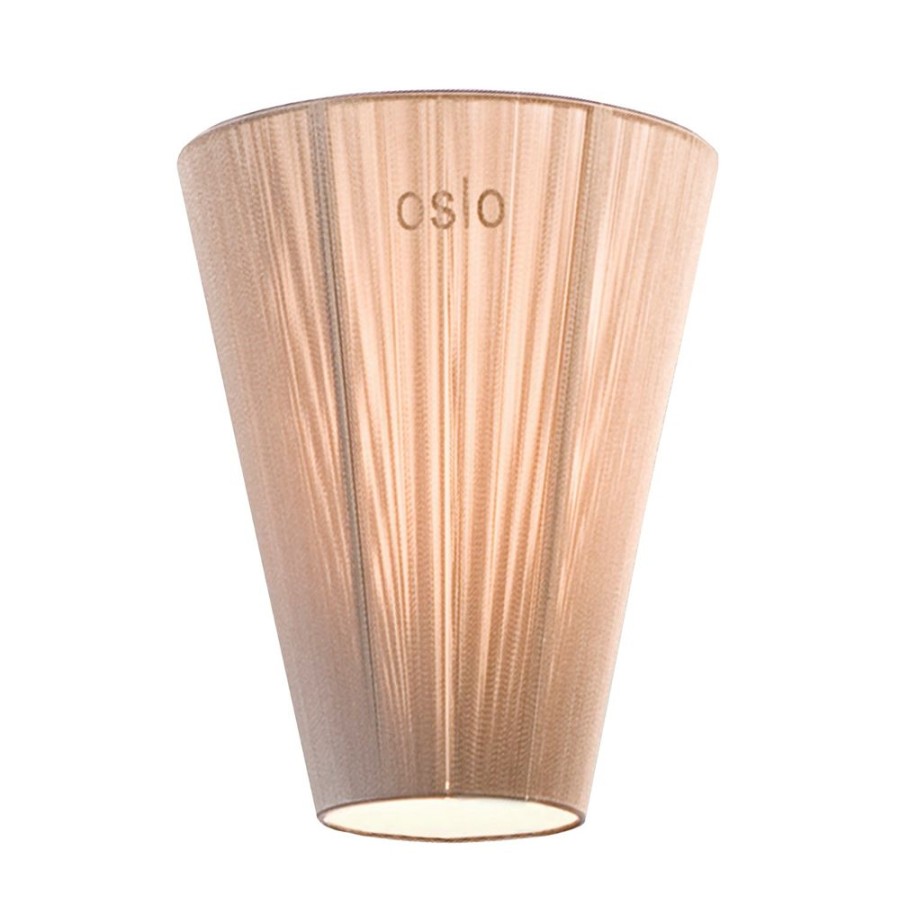 Belysning Northern Lampskarmar | Oslo Wood Lampskarm, Beige