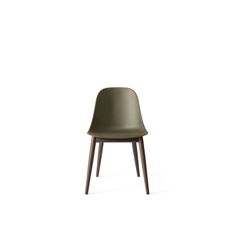 Mobler Audo Copenhagen Matstolar | Harbour Chair, Olive/Mork Ek