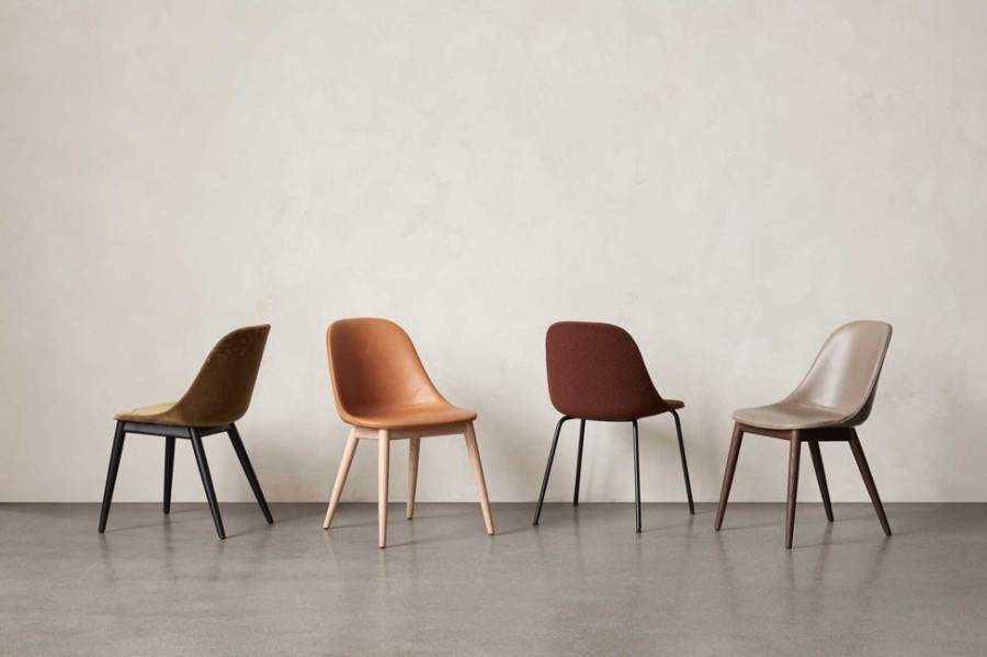 Mobler Audo Copenhagen Matstolar | Harbour Chair, Olive/Mork Ek