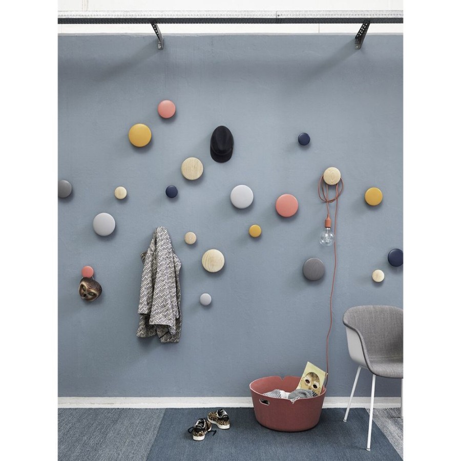 Inredning Muuto Krokar & Galgar | The Dots Krok Medium, Midnight Blue