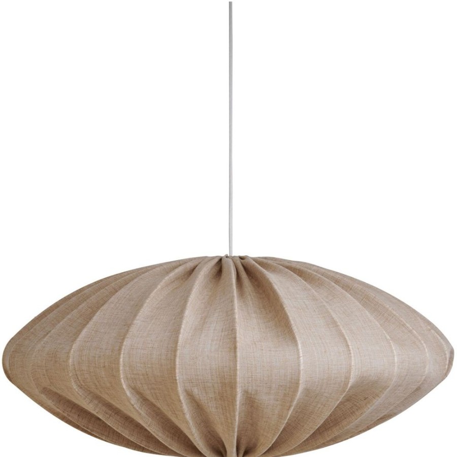 Belysning Watt & Veke Lampskarmar | Ellipse 80 Lampskarm Linne, Sand