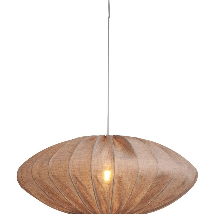 Belysning Watt & Veke Lampskarmar | Ellipse 80 Lampskarm Linne, Sand