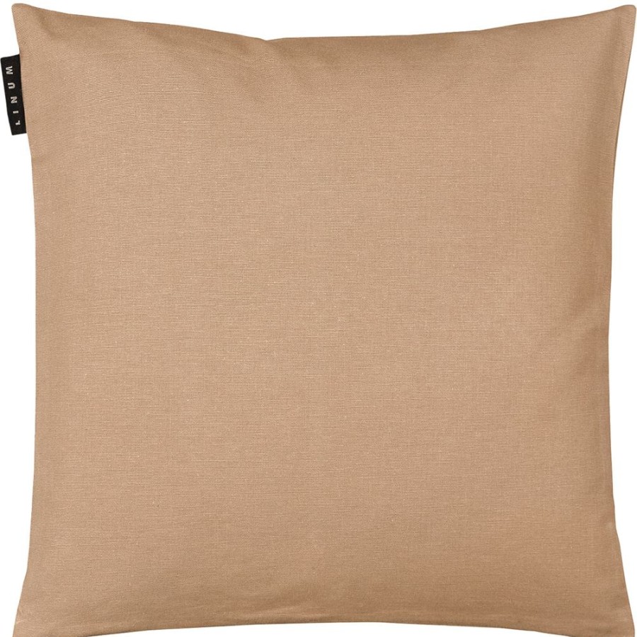 Textil Linum Prydnadskuddar & Kuddfodral | Annabelle Kuddfodral 40X40 Cm, Camel Brown