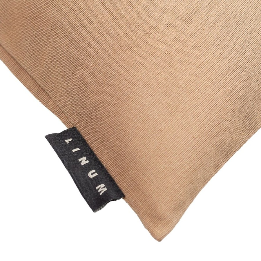 Textil Linum Prydnadskuddar & Kuddfodral | Annabelle Kuddfodral 40X40 Cm, Camel Brown