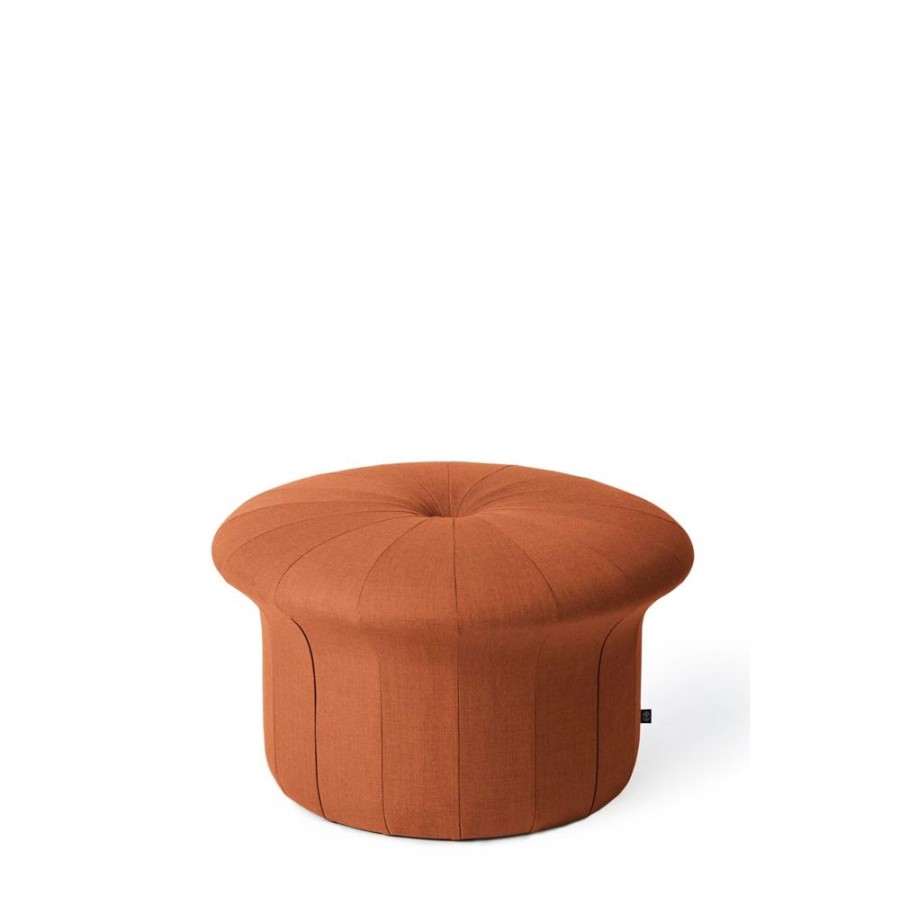 Mobler Warm Nordic Sittpuffar | Grace Sittpuff, Burnt Orange