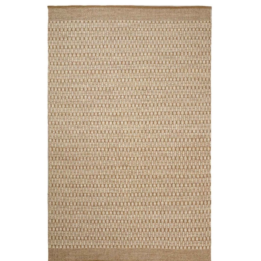 Mattor Chhatwal & Jonsson Viskosmattor & Polyestermattor | Mahi Dhurry Matta 170X240 Cm, Beige/Offwhite