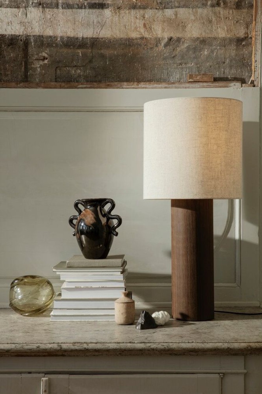 Belysning Ferm Living Lampfotter | Post Lampfot Till Golvlampa, Solid