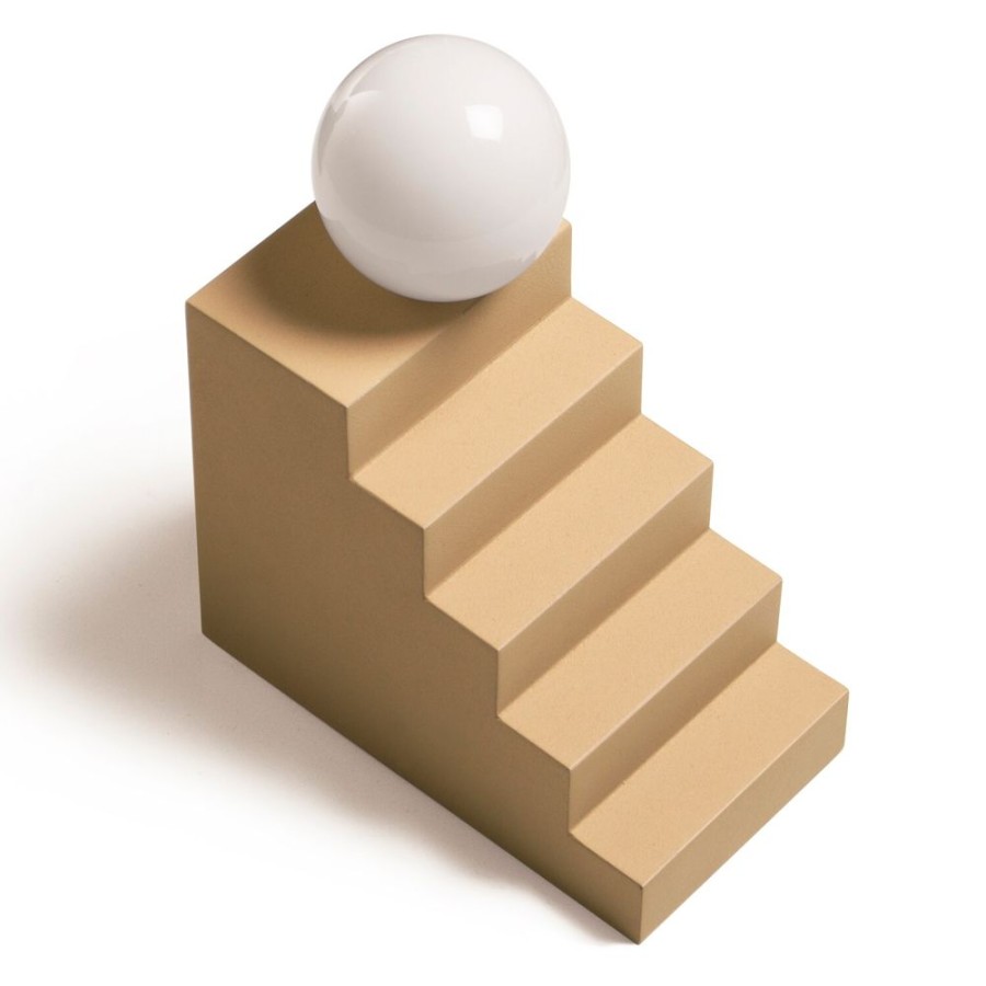 Belysning Oblure Bordslampor | Stair Bordslampa, Beige