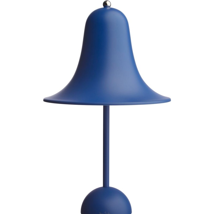 Belysning Verpan Bordslampor | Pantop Bordslampa 23 Cm, Matte Classic Blue